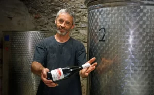 présentation du vin de Collioure, cuvée Émotion